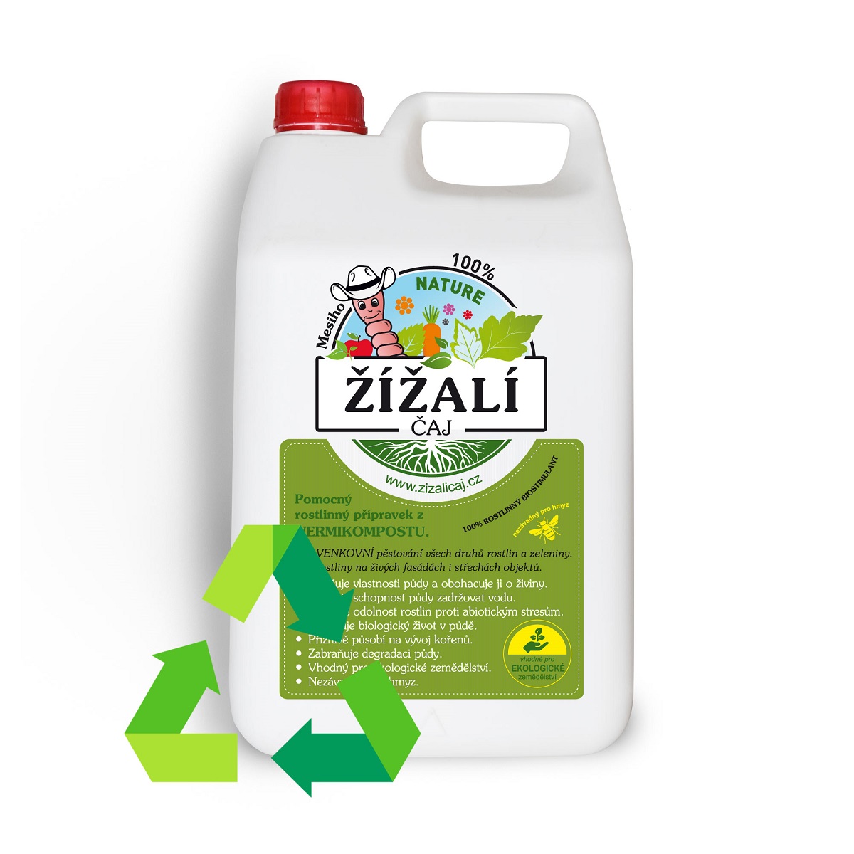 žížalí čaj 5l_eco - biostimulant 2029 hnojivo